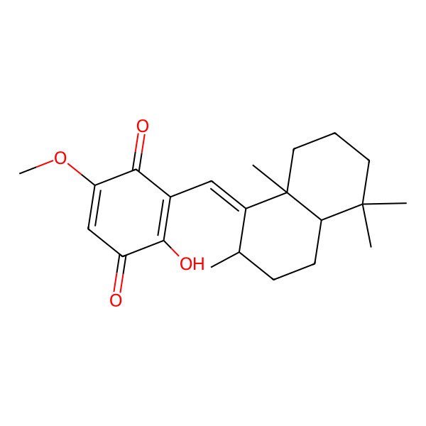 2D Structure of Spongiaquinone