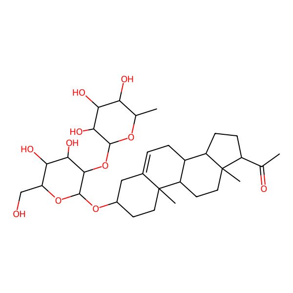 2D Structure of Spongipregnoloside A