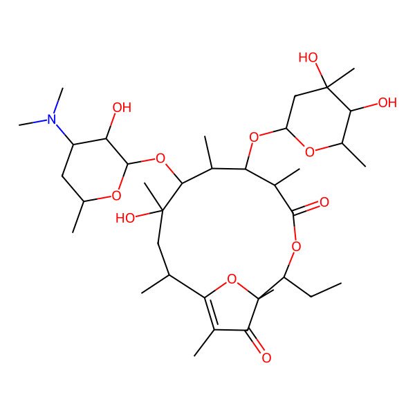 2D Structure of Sporeamicin B