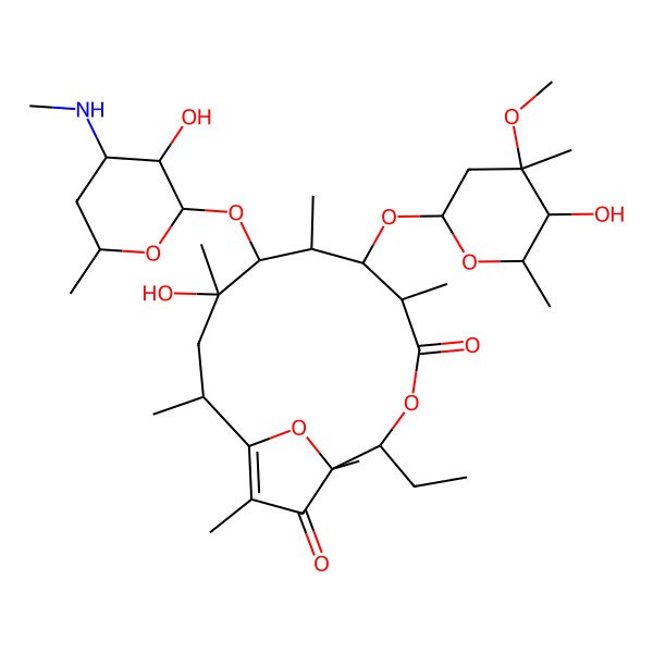 2D Structure of Sporeamicin C