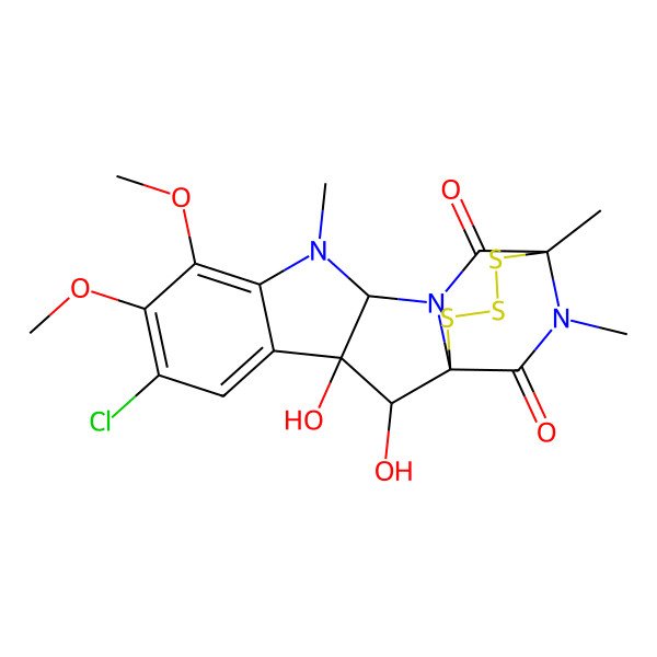 2D Structure of Sporidesmin E
