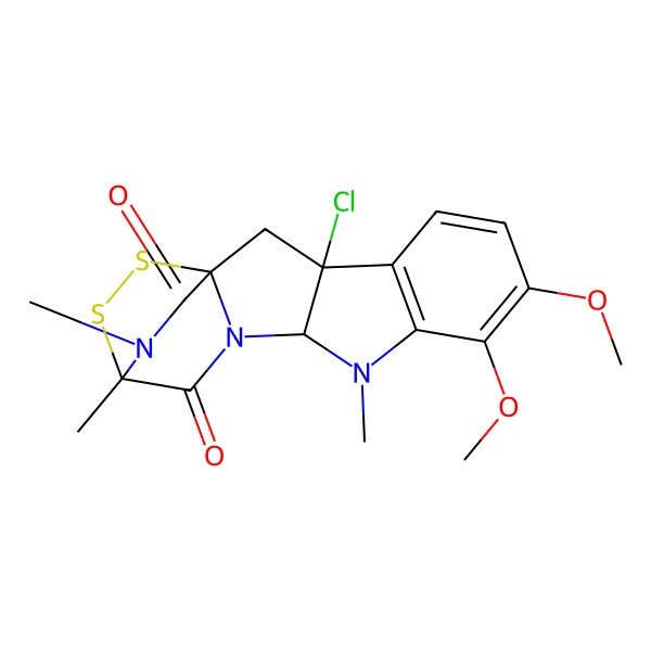2D Structure of sporidesmin H
