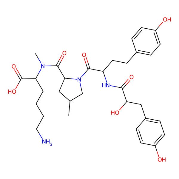 2D Structure of Spumigin J