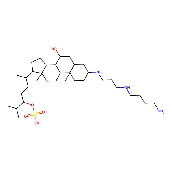 2D Structure of Squalamine
