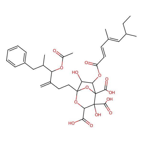 2D Structure of Squalestatin T1