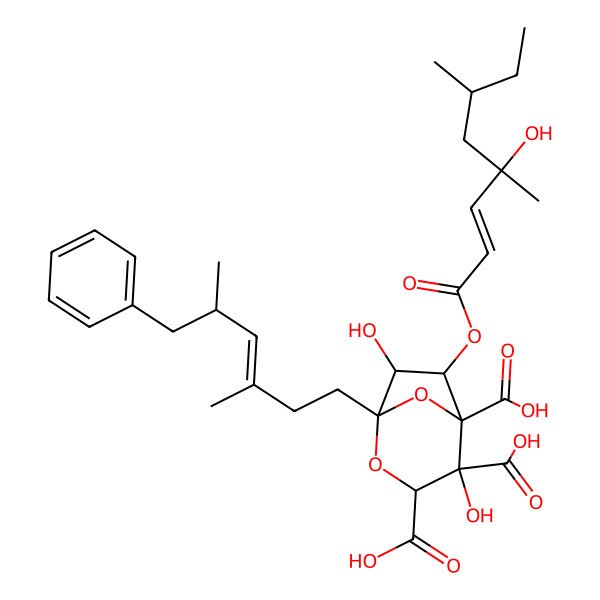 2D Structure of Squalestatin V