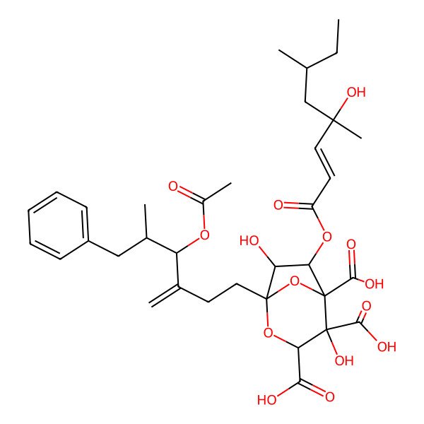 2D Structure of Squalestatin V1