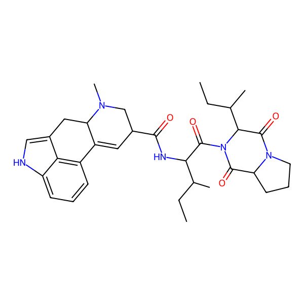 2D Structure of Ss,ss-ergoannam