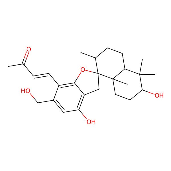 2D Structure of Stachybotrysin