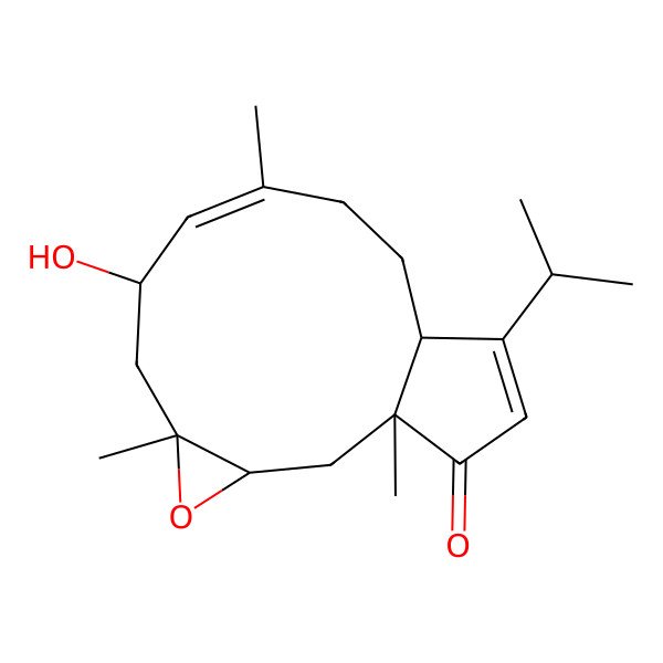 2D Structure of Stachatranone A
