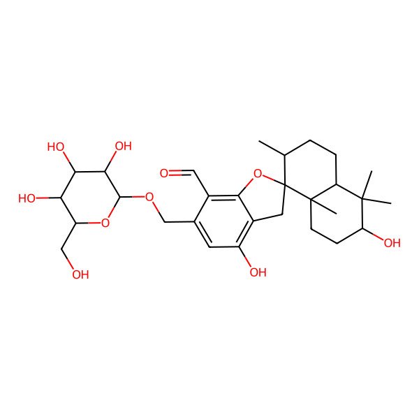 2D Structure of Stachyboside A
