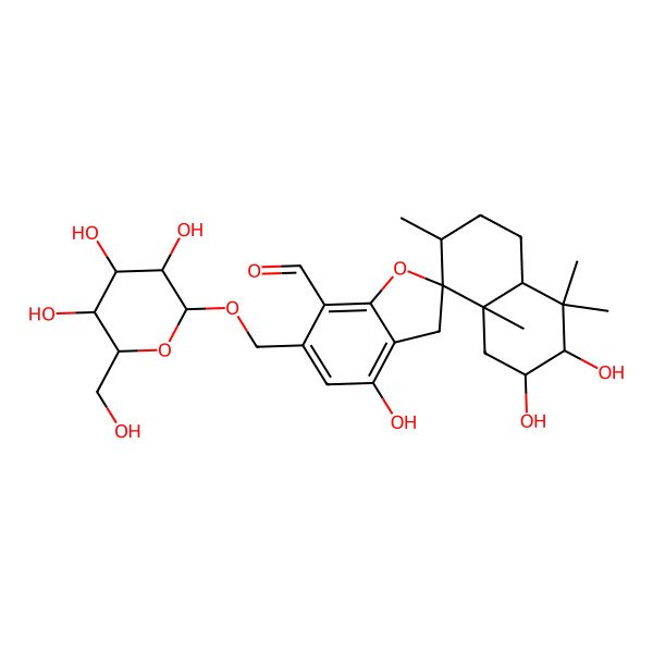 2D Structure of Stachyboside B