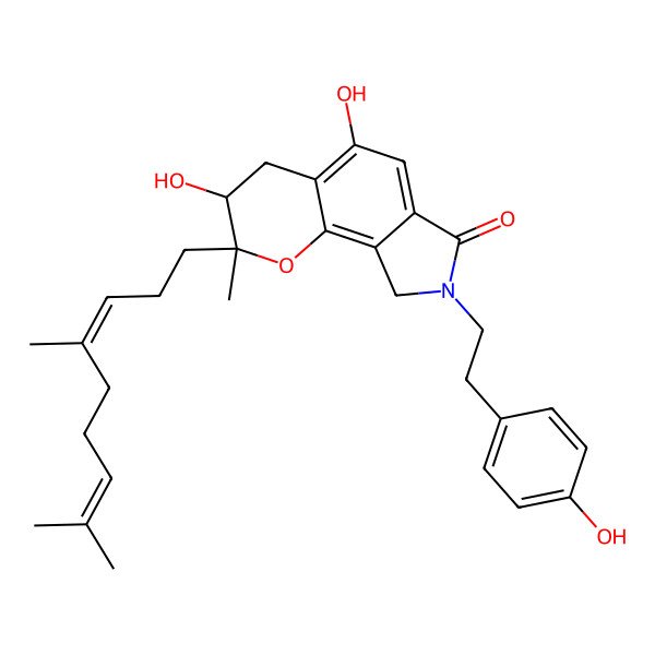 2D Structure of Stachybotrin C