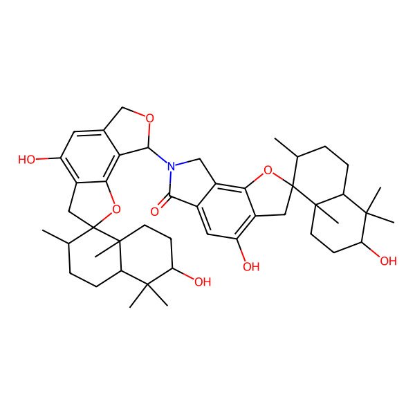 2D Structure of Stachyin B