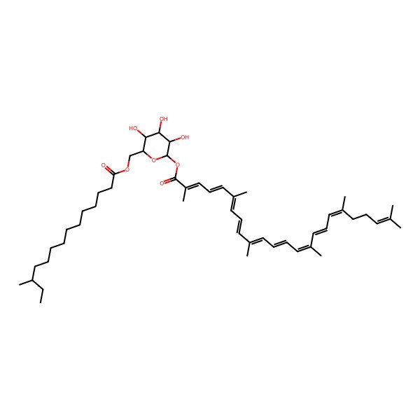 2D Structure of Staphyloxanthin