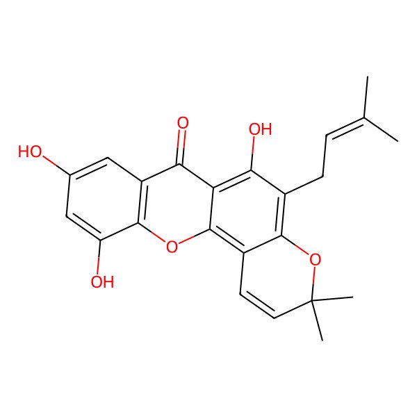 2D Structure of Staudtiixanthone C
