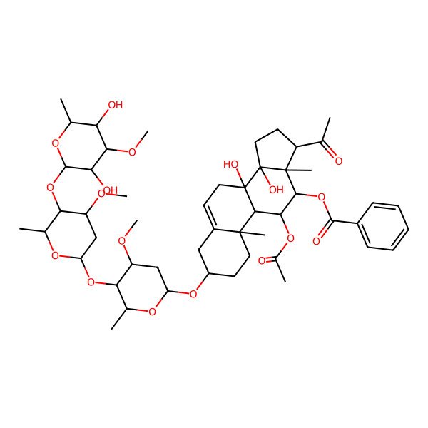2D Structure of Stavaroside C