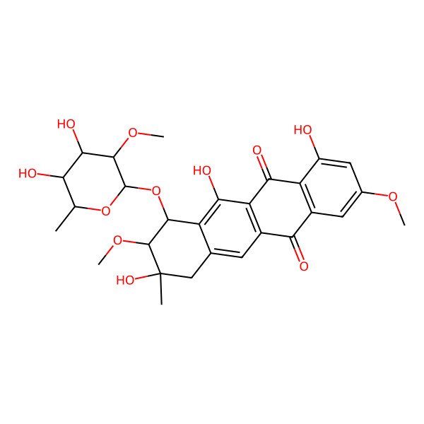 2D Structure of Steffimycin D