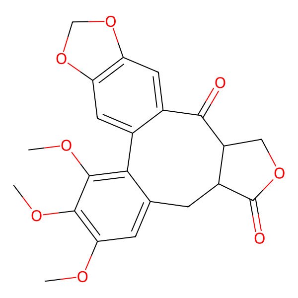 2D Structure of Steganone 2D Structure of Steganone