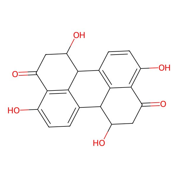 2D Structure of Stemphyperylenol