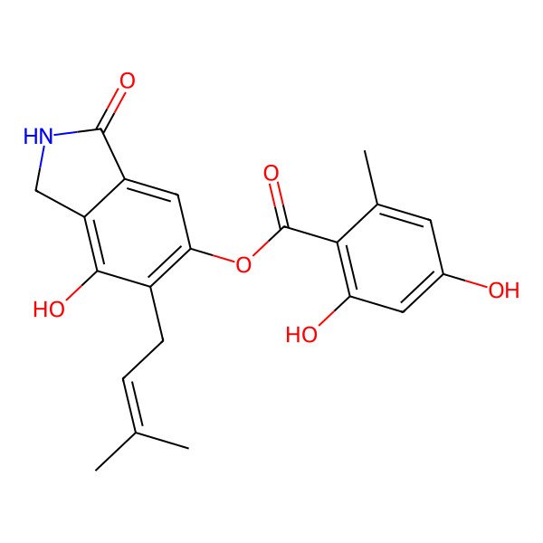2D Structure of Sterenin C