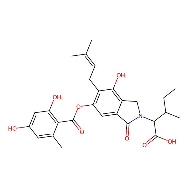 2D Structure of Sterenin L