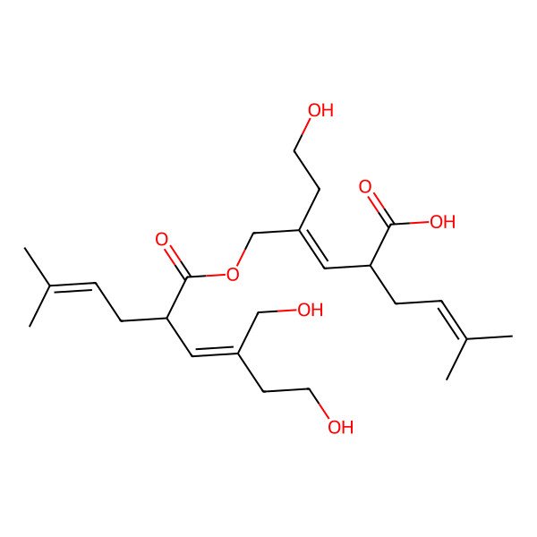 2D Structure of Sterepinic acid B
