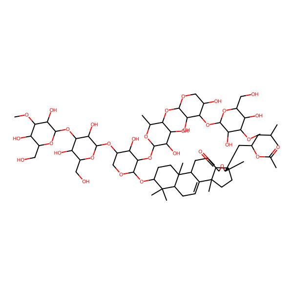 2D Structure of Stichoposide C