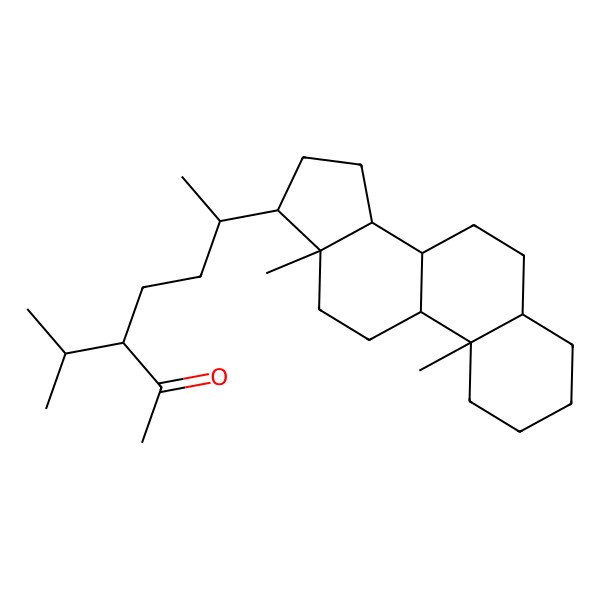 2D Structure of Stigmastanone