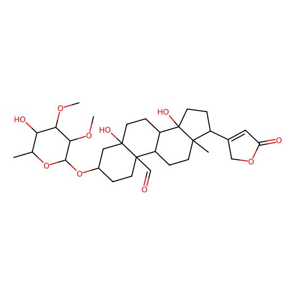 2D Structure of Strebloside