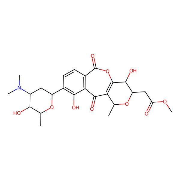 2D Structure of Strepoxepinmycin B