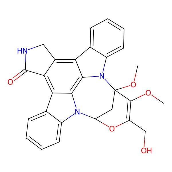 2D Structure of Streptocarbazole A