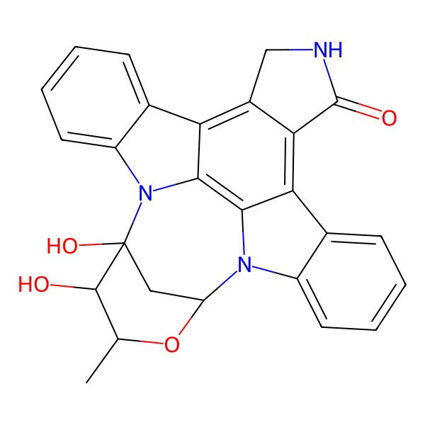 2D Structure of Streptocarbazole C