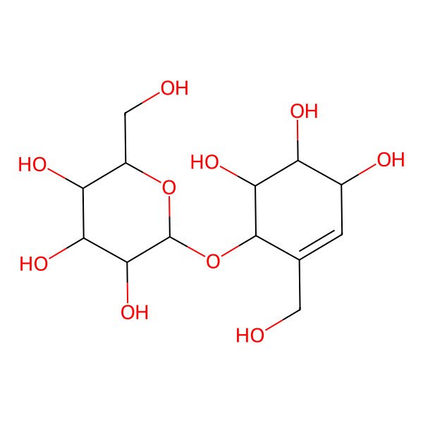 2D Structure of Streptol glucoside