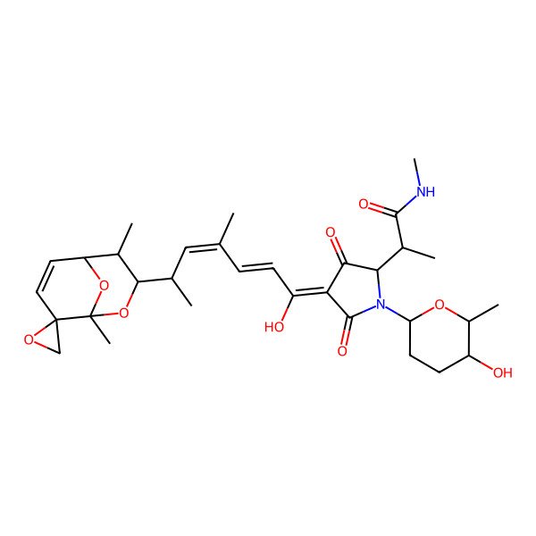 2D Structure of Streptolydigin