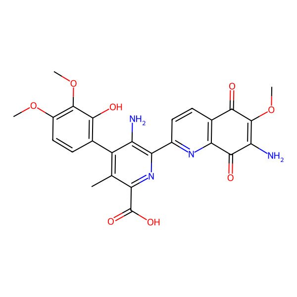 2D Structure of Streptonigrin