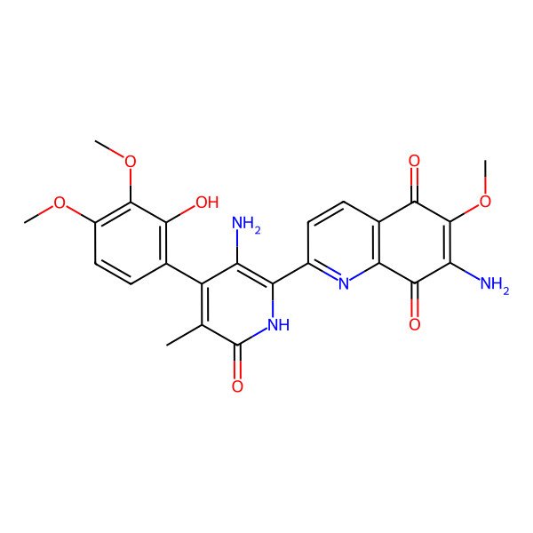 2D Structure of Streptonigrone