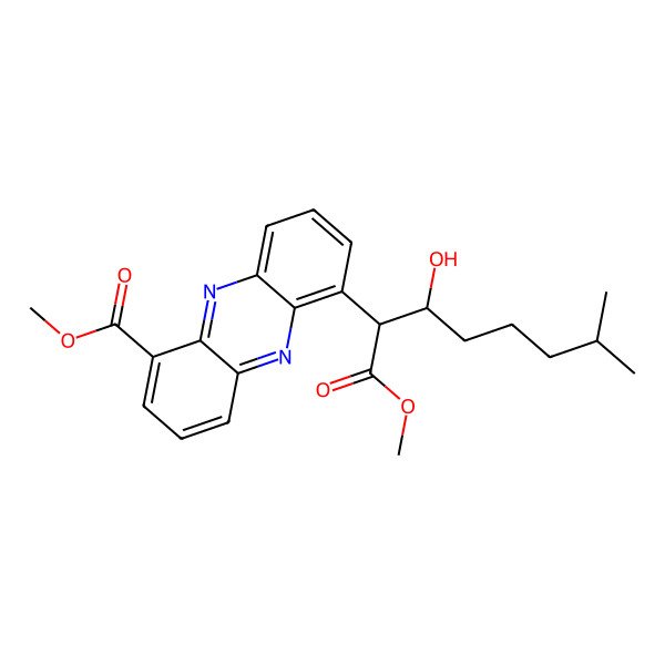 2D Structure of Streptophenazine A
