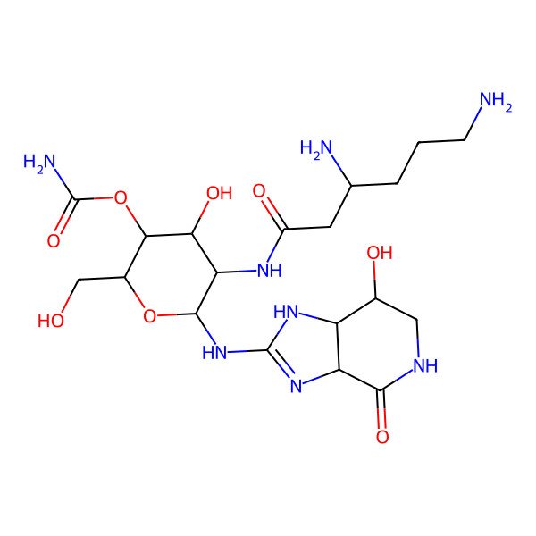 2D Structure of Streptothricin