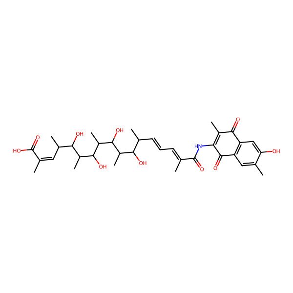 2D Structure of Streptovaricin U