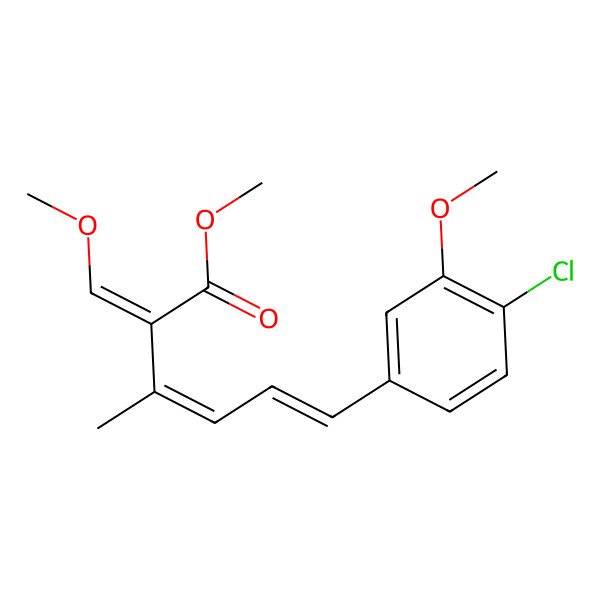 2D Structure of Strobilurin B