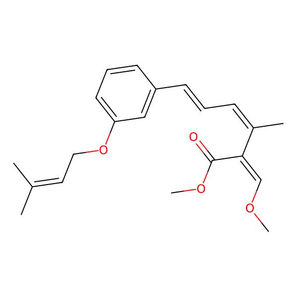 2D Structure of Strobilurin C