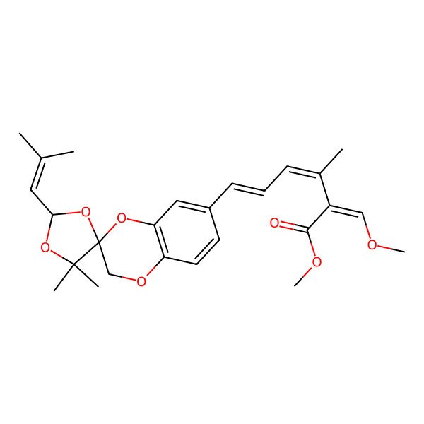 2D Structure of Strobilurin E