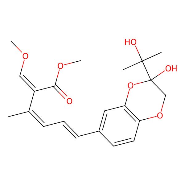 2D Structure of Strobilurin N