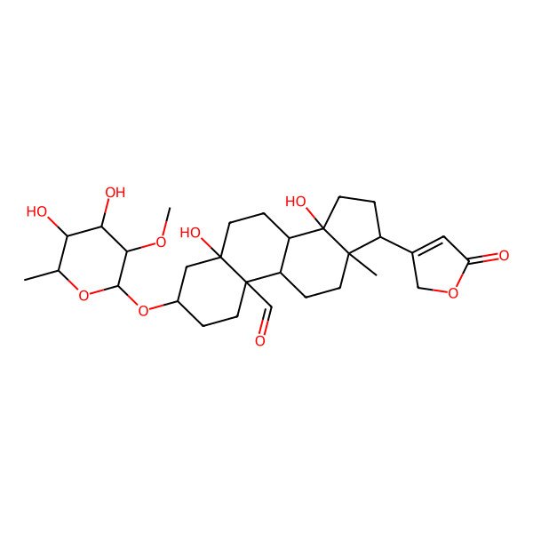 2D Structure of Strophathojavoside
