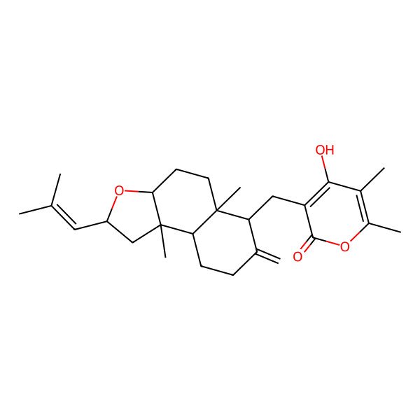 2D Structure of Subglutinol B
