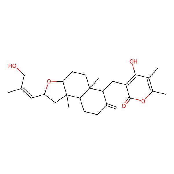 2D Structure of Subglutinol C