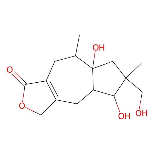 2D Structure of Subvellerolactone B