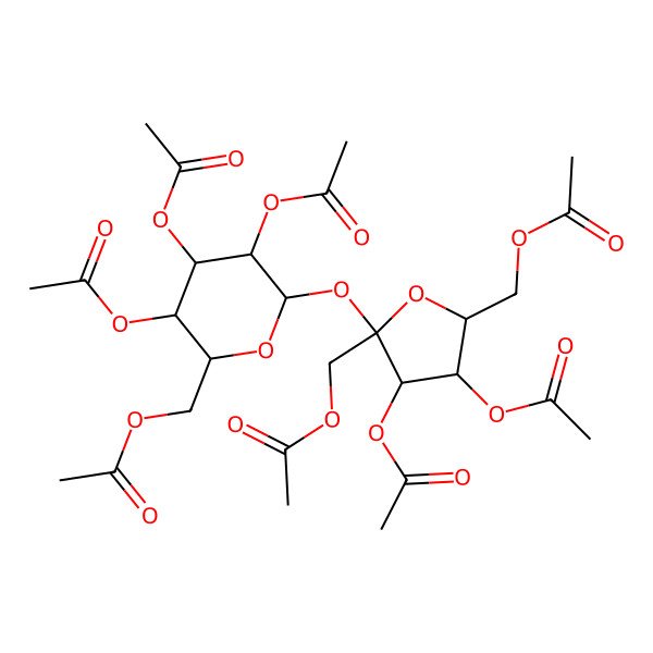 2D Structure of Sucrose octaacetate 2D Structure of Sucrose octaacetate