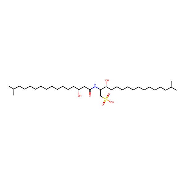 2D Structure of Sulfobacin A